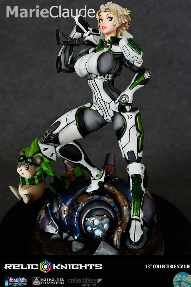 Relic Knights - Marie Claude Statue *Limited*: Silver Fox Collectibles