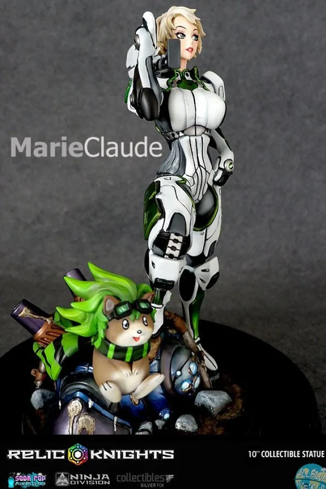 Relic Knights - Marie Claude Statue *Limited*: Silver Fox Collectibles