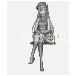 Re:Zero - Echidna Noodle Stopper Statue / Snow Princess Version: Furyu