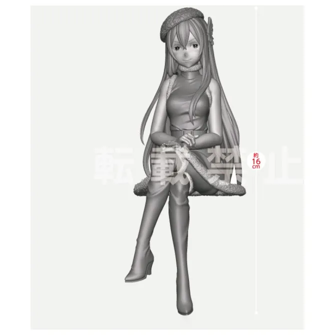 Re:Zero - Echidna Noodle Stopper Statue / Snow Princess Version: Furyu
