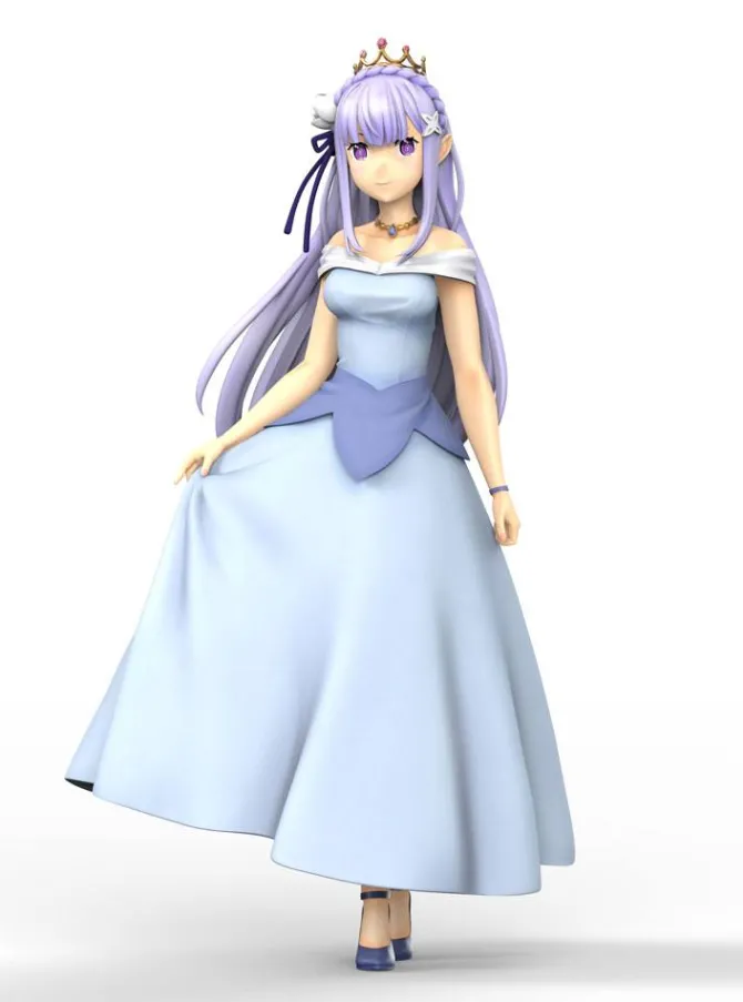 Re:ZERO - Emiia Figur / Sleeping Beauty Version: Furyu