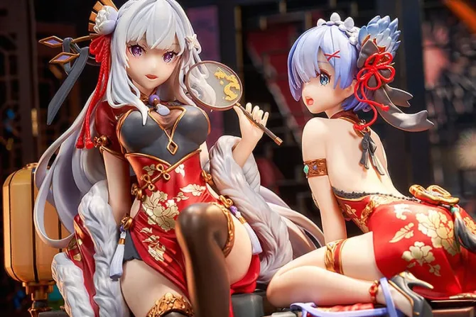 Re:ZERO - Emilia Statue / Graceful Beauty - 2024 New Year Version: Kadokawa