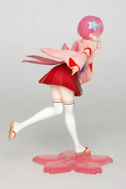 Re:Zero - Ram Figur / Kimono Maid Version [STARK BESCHÄDIGTE VERP.]: Taito