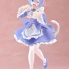 Re:Zero - Rem Cat Statue / Starting Life in Another World Coreful Maid Ver. Renewal: Taito Prize