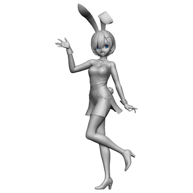 Re:Zero - Rem Figur / BiCute Bunnies China Version: FuRyu