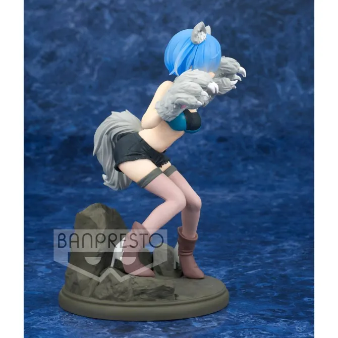 Re:Zero - Rem Figur / Espresto est-Monster Motions: Banpresto