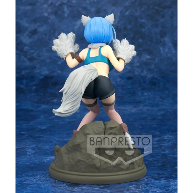 Re:Zero - Rem Figur / Espresto est-Monster Motions: Banpresto