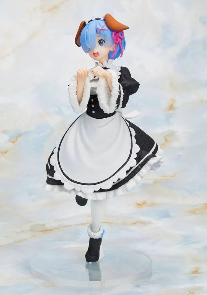 Re:Zero - Rem Figur / Memory Snow Dog Version: Taito