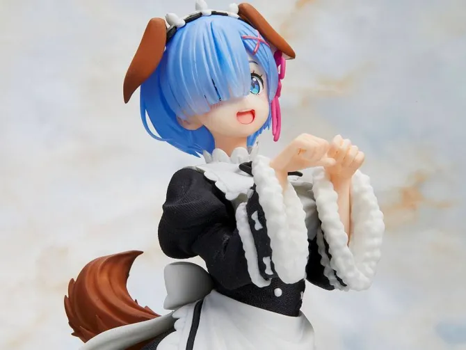 Re:Zero - Rem Figur / Memory Snow Dog Version: Taito