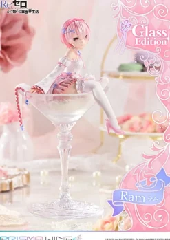 Re:Zero - Starting Life in Another World - Ram Statue / Glass Edition - Prisma Wing: Prime 1 Stu