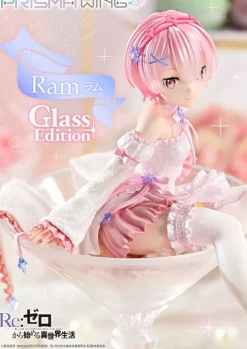 Re:Zero - Starting Life in Another World - Ram Statue / Glass Edition - Prisma Wing: Prime 1 Stu