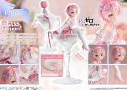 Re:Zero - Starting Life in Another World - Ram Statue / Glass Edition - Prisma Wing: Prime 1 Stu
