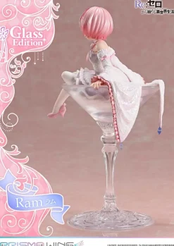 Re:Zero - Starting Life in Another World - Ram Statue / Glass Edition - Prisma Wing: Prime 1 Stu