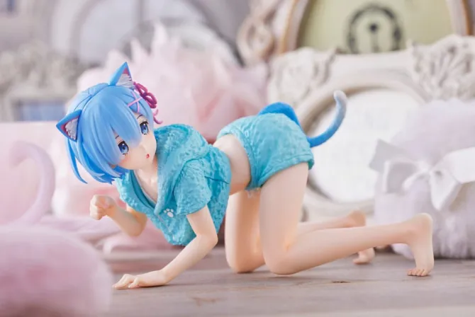 Re:Zero - Starting Life in Another World - Rem Cat Roomwear Version: Taito Prize