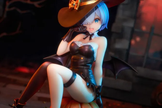 Re:ZERO - Starting Life in Another World - Rem Statue / Phantom Night Wizard Version: Kadokawa