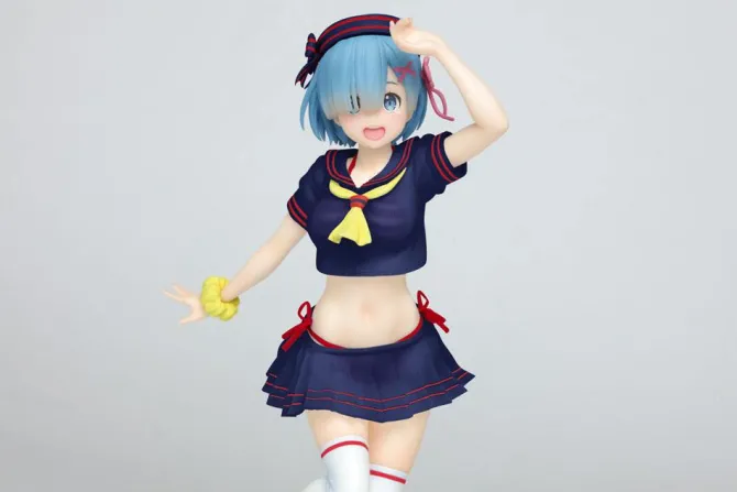Re:Zero Starting Life in Another World - Rem Figur / Precious Figure - Marine Look Ver. Renewal: Tai