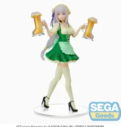 Re:Zero Starting Life in Another World - Emilia Figur / Oktoberfest Ver. (re-run): Sega