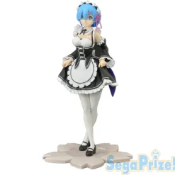 Re:Zero Starting Life in Another World - Rem Figur / PM Figure - Curtsey Version: Sega