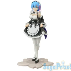 Re:Zero Starting Life in Another World - Rem Figur / PM Figure - Curtsey Version: Sega