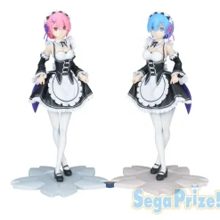 Re:Zero Starting Life in Another World - Ram Figur / PM Figure - Curtsey Version: Sega