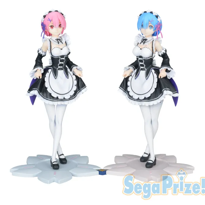 Re:Zero Starting Life in Another World - Ram Figur / PM Figure - Curtsey Version: Sega