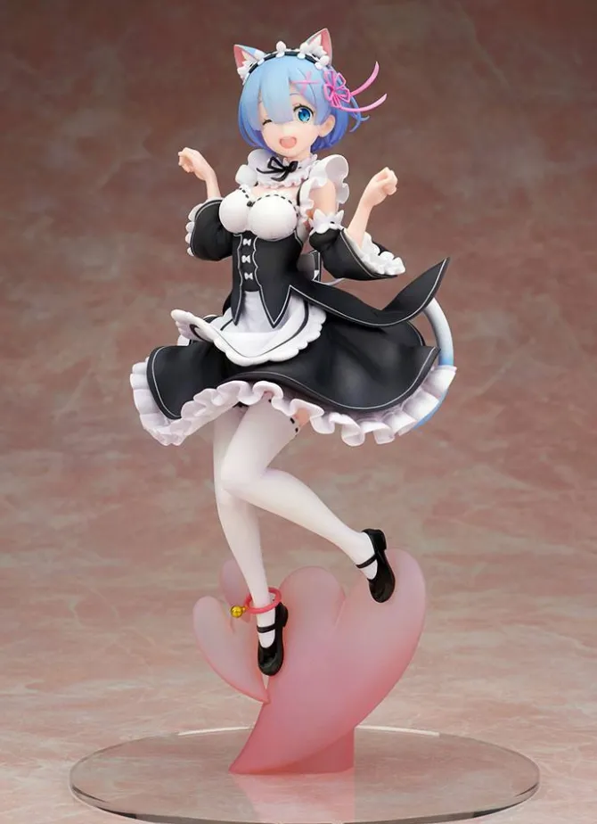 Re:ZERO -Starting Life in Another World - Rem Statue / Cat Ear Version: MegaHouse