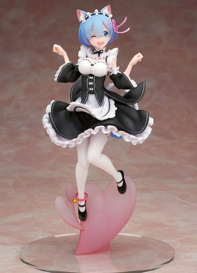 Re:ZERO -Starting Life in Another World - Rem Statue / Cat Ear Version: MegaHouse