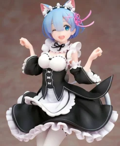 Re:ZERO -Starting Life in Another World - Rem Statue / Cat Ear Version: MegaHouse