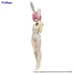 Re:Zero Starting Life in Another World - Ram Figur / BiCute Bunnies - White Pearl Color: Furyu