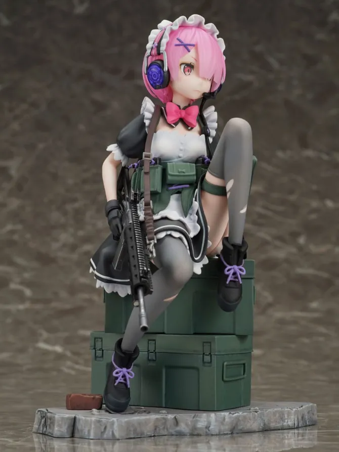 Re:Zero Starting Life in Another World - Ram Statue / Military Ver.: Helios