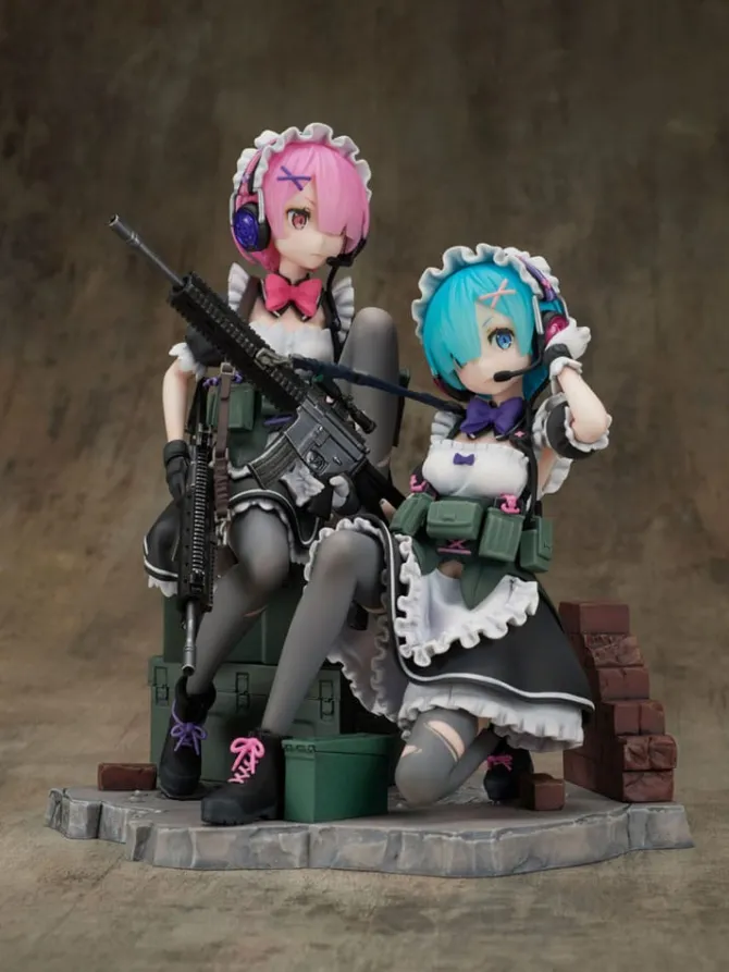 Re:Zero Starting Life in Another World - Ram Statue / Military Ver.: Helios