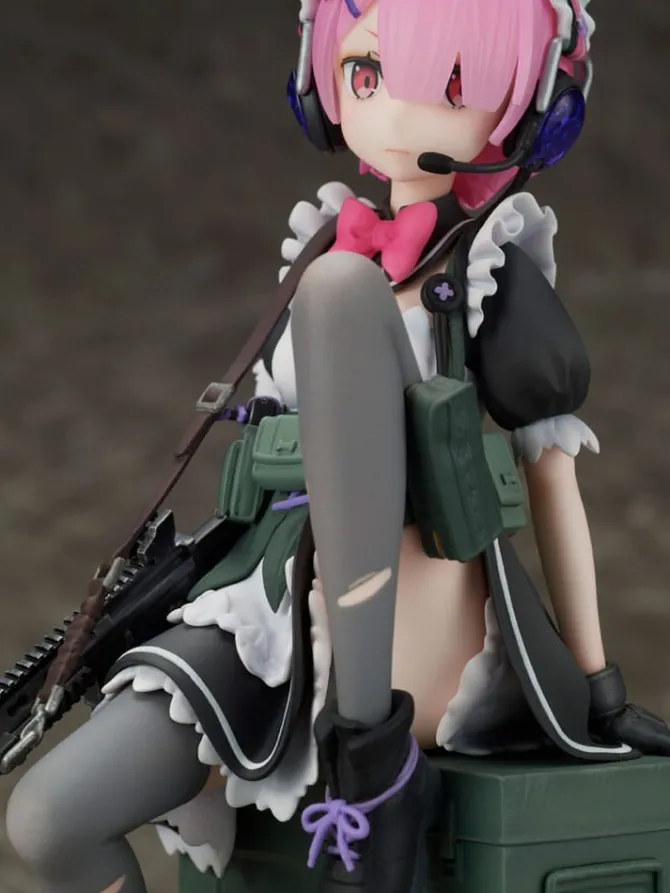 Re:Zero Starting Life in Another World - Ram Statue / Military Ver.: Helios