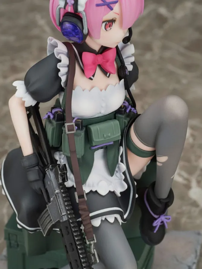 Re:Zero Starting Life in Another World - Ram Statue / Military Ver.: Helios