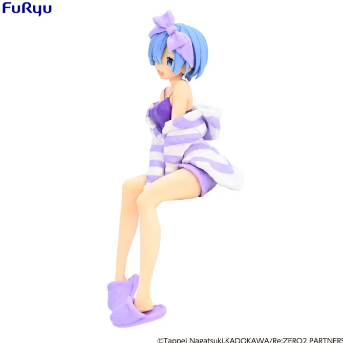 Re:Zero Starting Life in Another World - Rem Noodle Stopper / Room Wear Purple Color Version: Furyu