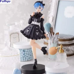 Re:Zero Starting Life in Another World Trio-Try-iT - StatueRem Girly Outfit Black: Furyu