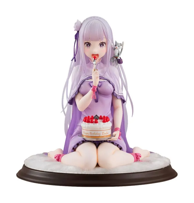 Re:Zero Starting Life in Another World - Emilia Statue / Birthday Cake Version: Kadokawa
