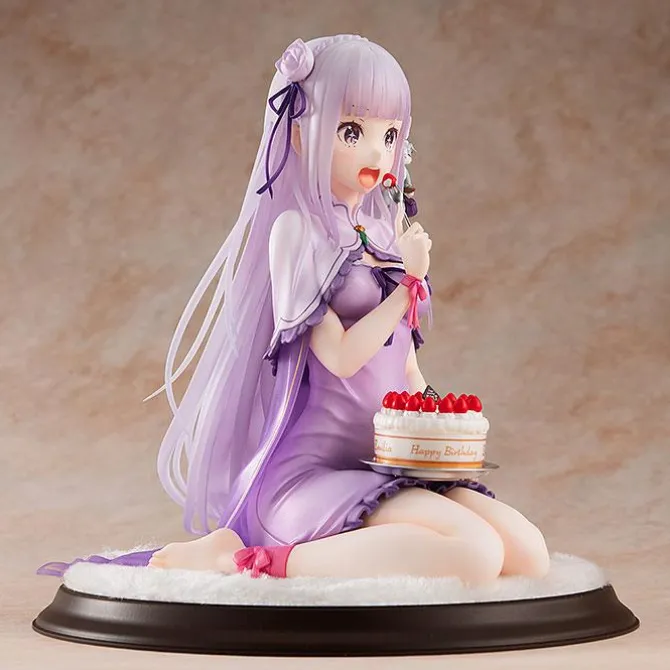 Re:Zero Starting Life in Another World - Emilia Statue / Birthday Cake Version: Kadokawa