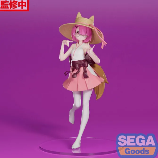 Re:Zero Starting Life in Another World Luminasta - Ram Yelping Fox Statue: Sega