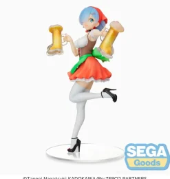 Re:Zero Starting Life in Another World - Rem Figur / Oktoberfest Ver. (re-run): Sega