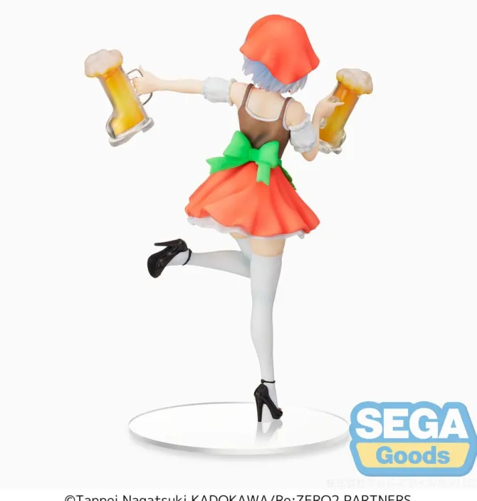 Re:Zero Starting Life in Another World - Rem Figur / Oktoberfest Ver. (re-run): Sega
