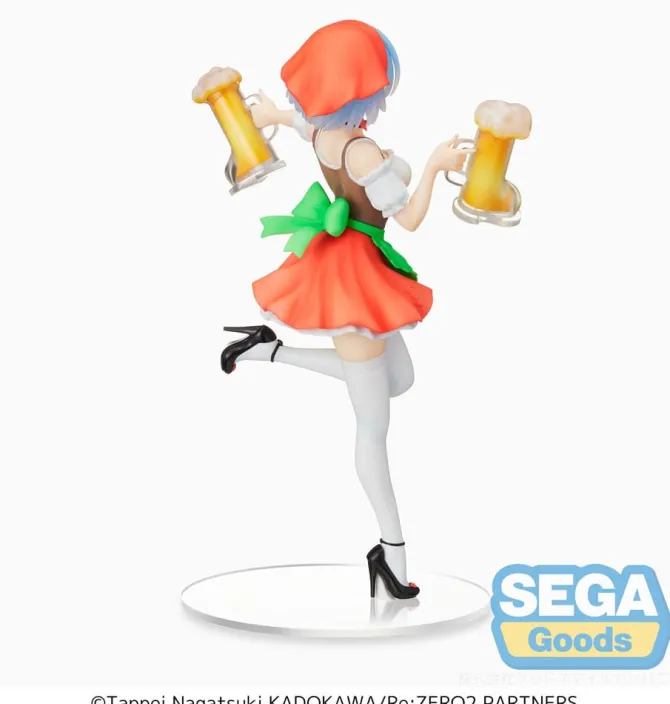 Re:Zero Starting Life in Another World - Rem Figur / Oktoberfest Ver. (re-run): Sega