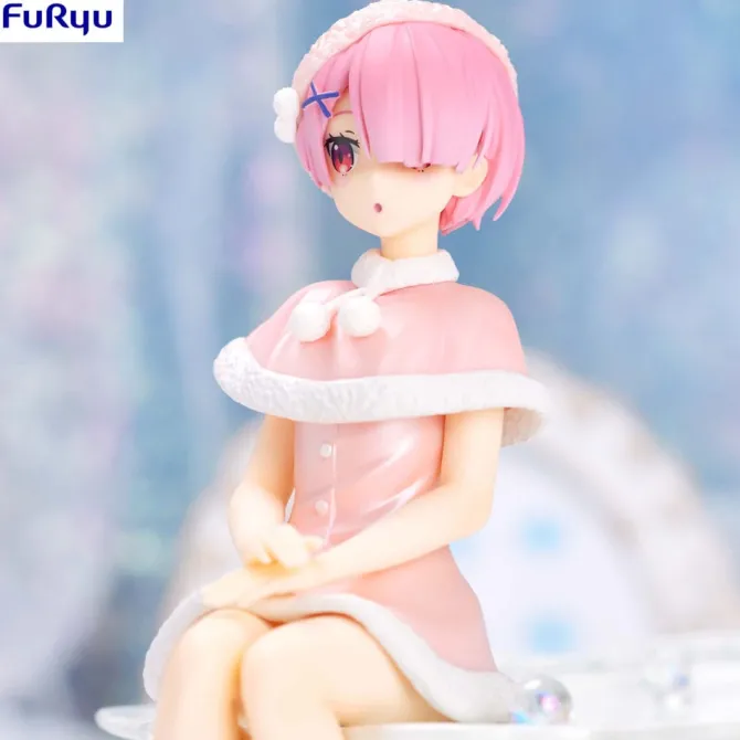 Re:Zero Starting Life in Another World Noodle Stopper - Ram Snow Statue: Furyu