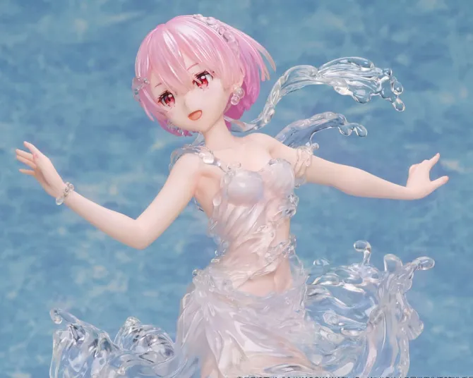 Re:Zero Starting Life in Another World - Ram Statue / Aqua Dress: Design COCO