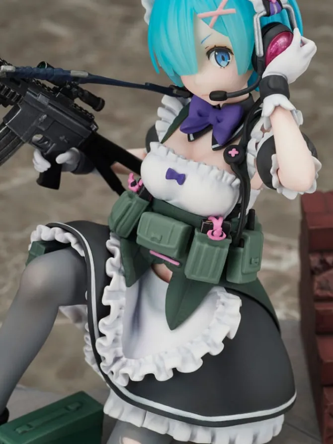Re:Zero Starting Life in Another World - Rem Statue / Military Ver.: Helios