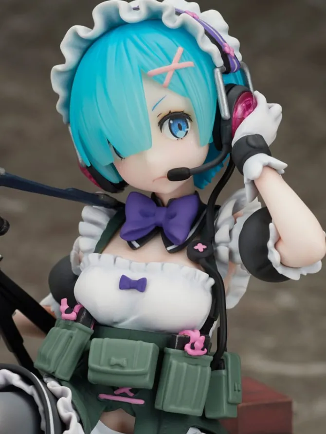 Re:Zero Starting Life in Another World - Rem Statue / Military Ver.: Helios