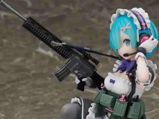 Re:Zero Starting Life in Another World - Rem Statue / Military Ver.: Helios