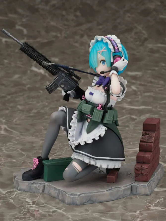 Re:Zero Starting Life in Another World - Rem Statue / Military Ver.: Helios
