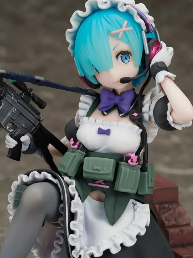 Re:Zero Starting Life in Another World - Rem Statue / Military Ver.: Helios