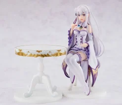 Re:ZERO -Starting Life in Another World - Emilia Statue / Tea Party Version: Kadokawa