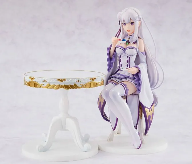 Re:ZERO -Starting Life in Another World - Emilia Statue / Tea Party Version: Kadokawa